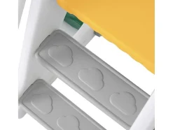 4 In 1 Glijbaan - Met Trap, Schommel, Basketbalring - Groen