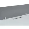 6 Persoons Bureau Bank - Wit - L140 Cm - Met Tussenschotten - Downtown