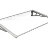 Afdak Kepler Van Aluminium - 120 X 90 X 22 Cm - Zilverkleur