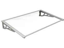 Afdak Kepler Van Aluminium - 120 X 90 X 22 Cm - Zilverkleur