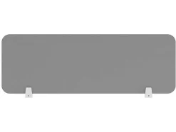 Afscheiding Voor Professioneel Bureau - Stof - Grijs - L110 Cm - Downtown