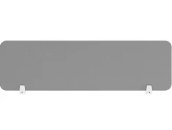 Afscheiding Voor Professioneel Bureau - Stof - Grijs - L130 Cm - Downtown