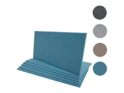 Akoestisch Wandpaneel Mcw-L52 (Set Van 6), Blauw