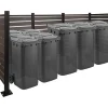 Aluminium Afvalemmerhek Mcw-K57, Grijs