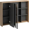 Badkamer Muurkast - Naturel Kleur - 100 Cm - Purnal