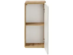 Badkamerkast Naturel En Wit - L35 X B22 X H75 Cm - Aruba