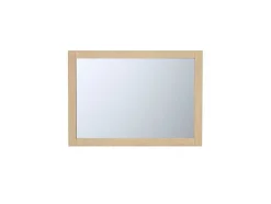 Badkamermeubel Met Opzetwastafel Van Steen Met Spiegel - Eikenfineer - 60 Cm - Milipam