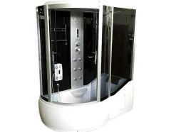 Baignoire-Douche Hydromassagehoek Chromotherapie 170 X 90 Cm - Raven