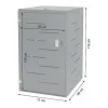 1-Bak/2-Bak Bekleding Mcw-E83, Roestvrij Staal 35Kg