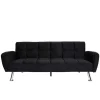 Bank Mcw-K19, Fluweel Zwart
