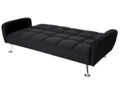 Bank Mcw-K19, Fluweel Zwart