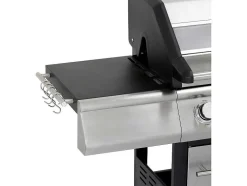 Barbecue Op Gas Met 4 Branders, 1 Rechaud Aan De Zijkant En 1 Grill 148 X 56 X 121 Cm - Roasty