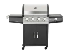Barbecue Op Gas Met 4 Branders En 1 Rechaud Aan De Zijkant 143 X 54 X 115 Cm - Smoky