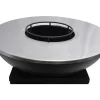 Barbecue/Plancha/Vuurkorf Van Staal - L81 X B81 X D96 Cm - Zwart - Corvera