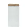 Barmeubel Halo Ii - Wit Gelakt Mdf - Leds - Wit En Eik
