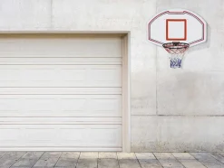 Basketbalnet Voor Aan De Muur, Wit - B111 X H77 Cm - Bemidji