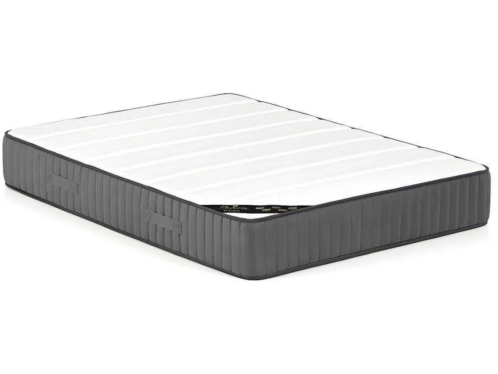 Bed Met Opbergruimte 180 X 200 Cm - Ribfluweel - Taupe + Matras - Timano