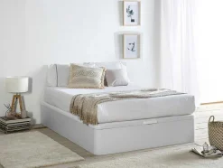 Bedbodem Met Opbergruimte Hestia Van Ysmee - Mat Wit - 140 X 190 Cm