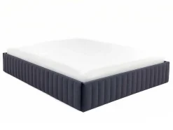 Bedbodem Met Opbergruimte 160 X 200 Cm Van Grijs Velours - Sethi Van Dreamea