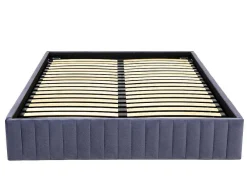 Bedbodem Met Opbergruimte 160 X 200 Cm Van Grijs Velours - Sethi Van Dreamea