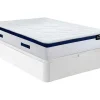 Bedset 180 X 200 Cm - Witte Bedbodem Met Opbergruimte + Matras Met Pocketveren - Marquis Van Dreamea Play