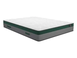 Bedset 140 X 190 Cm - Witte Bedbodem Met Opbergruimte + Matras Met Pocketveren - Prestige Van Ysmee Play