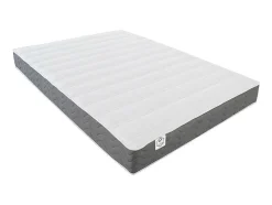 Bedset 160 X 200 Cm - Witte Bedbodem Met Opbergruimte + Matras In Schuim Met Hoge Dichtheid - Heaven Van Dreamea Play