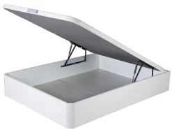 Bedset 160 X 200 Cm - Witte Bedbodem Met Opbergruimte + Matras Met Pocketveren - Prestige Van Ysmee Play