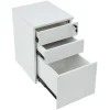 Behuizing Van Een Professioneel Mobiel Bureau - 3 Lades - Met Slot - Wit - Downtown