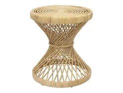 Bijzettafel Giali - Rotan - Naturelkleur