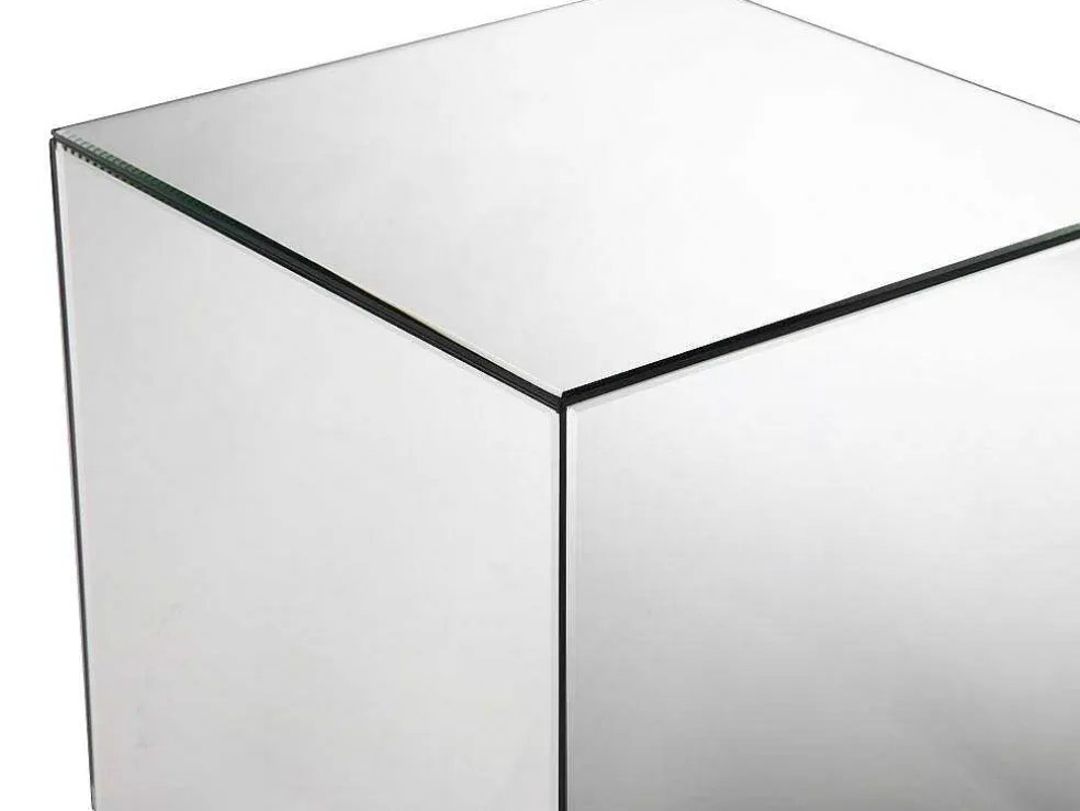 Bijzettafel Van Spiegelglas En Mdf - Cubix - Van Pascal Morabito