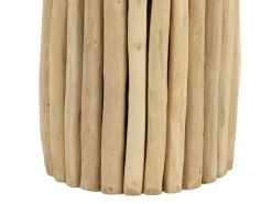 Bijzettafel Van Teakhout - Kleur: Naturel - Lutiana