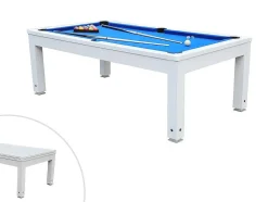 Biljart Snooker Tafel Moduleerbaar - Regelbare Hoogte - 207 X 114 X 79 Cm
