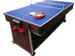 Biljarttafel 7 Voet Multi-Game Groen Air Hockey + Tennistafel Stark
