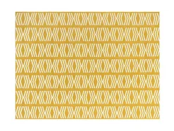 Binnen- Of Buitentapijt Etnische Stijl Grenada - 150 X 200 Cm - Geel