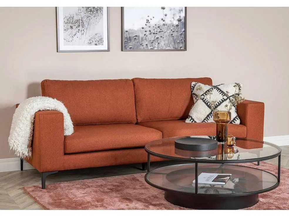 Bolero Bank 3 Persoons Rood.