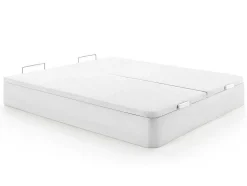 Boxspring - 180 X 200 Cm - Wit Mat - Hestia Van Ysmee