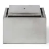 Buitenfontein Van Roestvrij Staal - H34 Cm - Zilverkleurig - Hoki