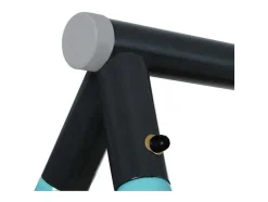Buitenspellen Metalen Frame - In Hoogte Verstelbare Schommel- En Klimladder - Geschikt Voor Kinderen Vanaf 3 Jaar - Blauw