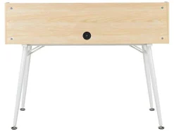 Bureau Larcos Met Opbergruimte - Eik & Wit