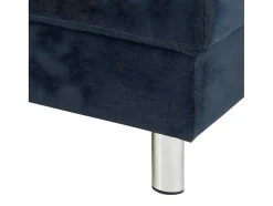 Calverton Hoekbank Chaise Longue Rechts Gericht Donkerblauw.
