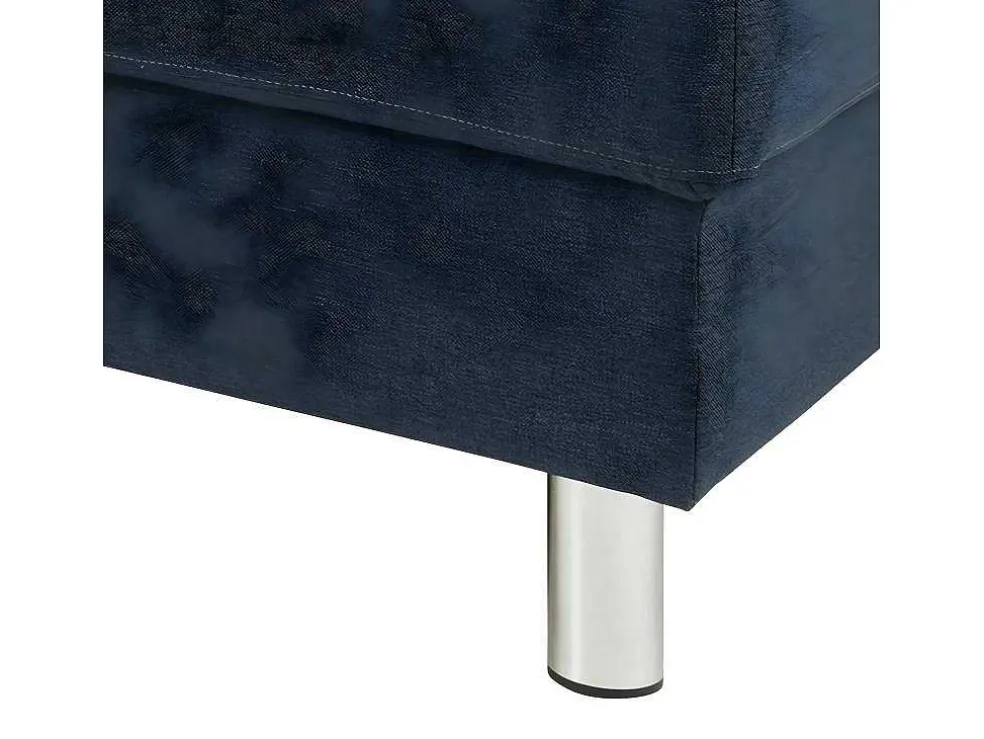 Calverton Hoekbank Chaise Longue Rechts Gericht Donkerblauw.