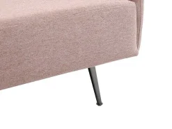 Chaise Longue Links Van Roze Stof Napasa
