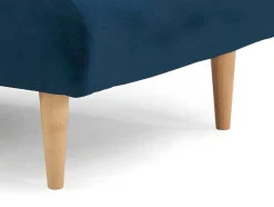 Chaise Longue/Bedbank Van Stof Cival - Antraciet