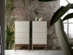 Chiffonier Grijs En Walnoot 7036 Angel Cerda