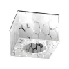 Cristaldream Plafondlamp, Chroom, 16X30X9 Cm, Epikasa