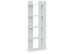 Cristiana Boekenkast, Wit, 75X20X180 Cm, Epikasa