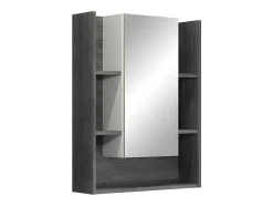 Daily Spiegelkast 1 Deur, 5 Planken, Wit.