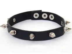 Decoratief Beeldje Panter Met Halsband, Antiek Hoogglans Met Kraag