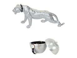 Decoratiefiguur Luipaard Appel (Set Van 2)